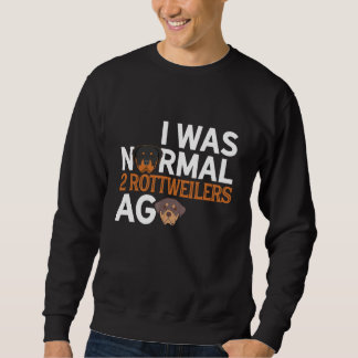 Rottweiler Dad Funny Father's Day Rottie Dog Multi Sweatshirt