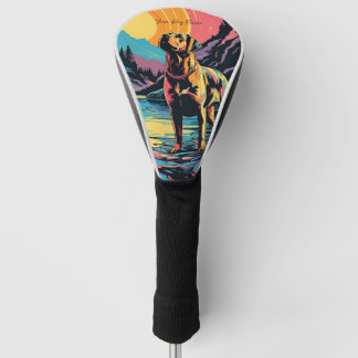Rottweiler Dog 004 - Bruno Pokopen Golf Head Cover