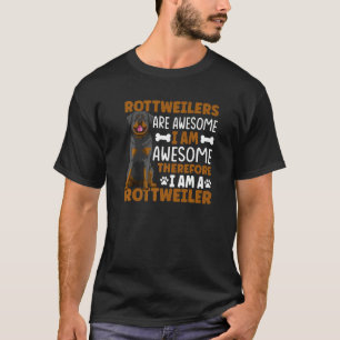 Rottweiler Dog Apparel Rottie Owner 2 T-Shirt