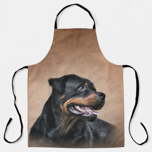Rottweiler dog apron