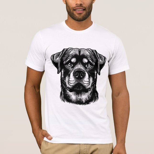 Rottweiler Dog Breed T-Shirt (Front)