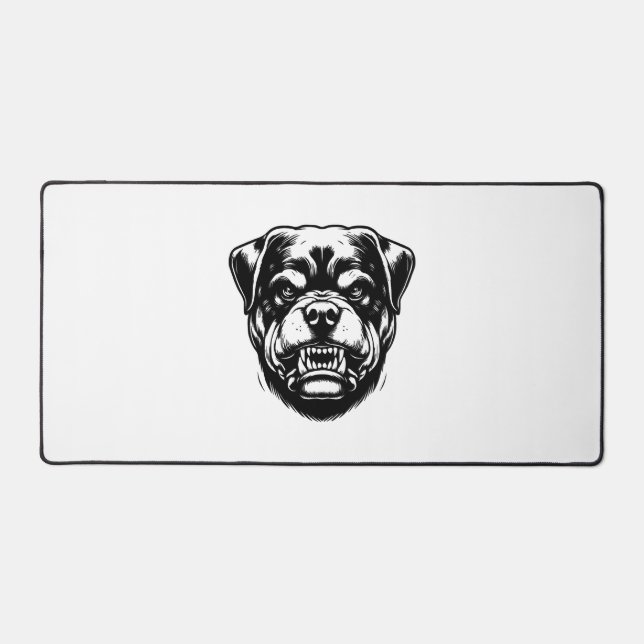 Rottweiler Dog  Desk Mat (Front)