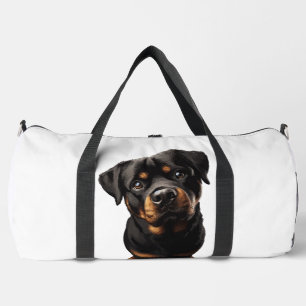 rottweiler dog duffle bag