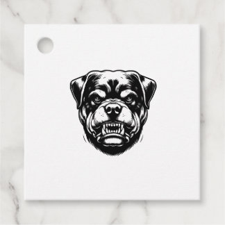 Rottweiler Dog  Favour Tags