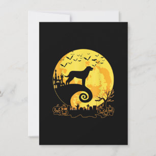 rottweiler dog halloween costume gifts ideas thank you card
