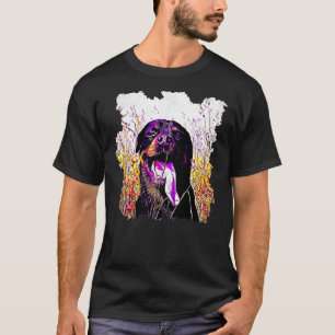 Rottweiler Dog Long Tongue Valsp T-Shirt