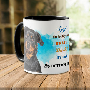 Rottweiler Dog Loyal Friend Mug