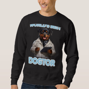 Rottweiler Dog Owner Rottie Dad Mum World's Best D Sweatshirt