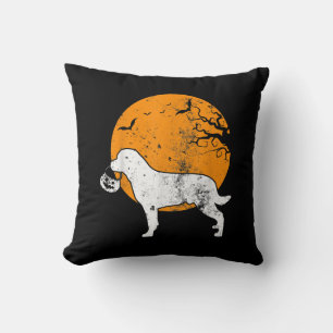 Rottweiler Dog Pumpkin Halloween Costume Gift Men Cushion