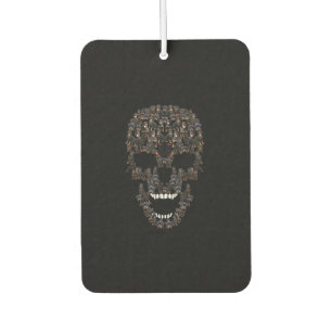 rottweiler dog skull  halloween costume dog lovers car air freshener