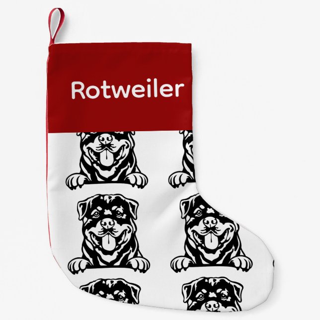 Rottweiler dog socks Customised dog Socks - Put Y (Front)