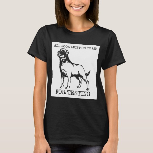 Rottweiler  dog T-Shirt (Front)