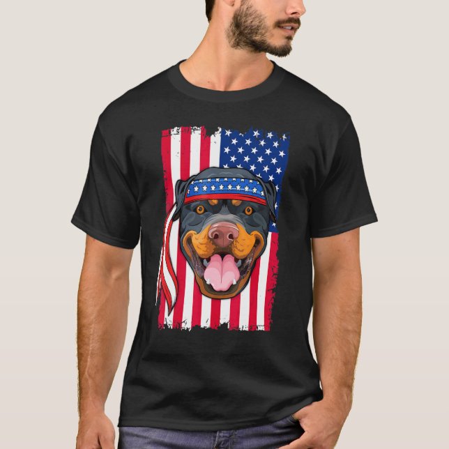 Rottweiler Dog T-Shirt (Front)