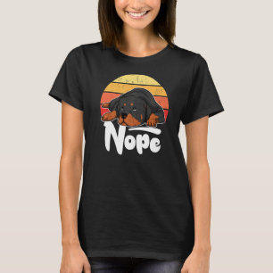 Rottweiler Dog Vintage 41 T-Shirt