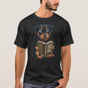 Rottweiler Dog, welpe, how to train your human, fu T-Shirt