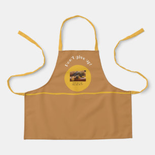 Rottweiler Don’t Give Up Fun Cute Puppy Apron