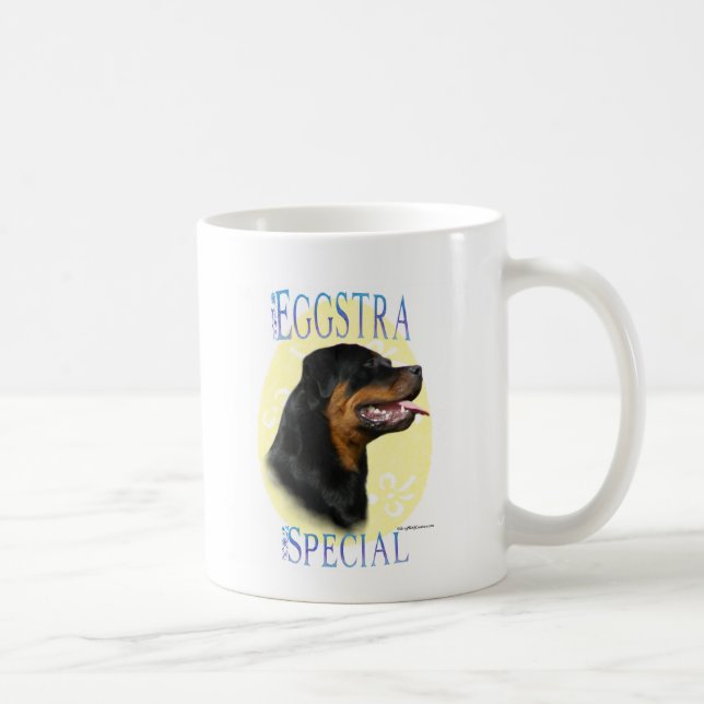 Rottweiler Eggstra Special Coffee Mug (Right)