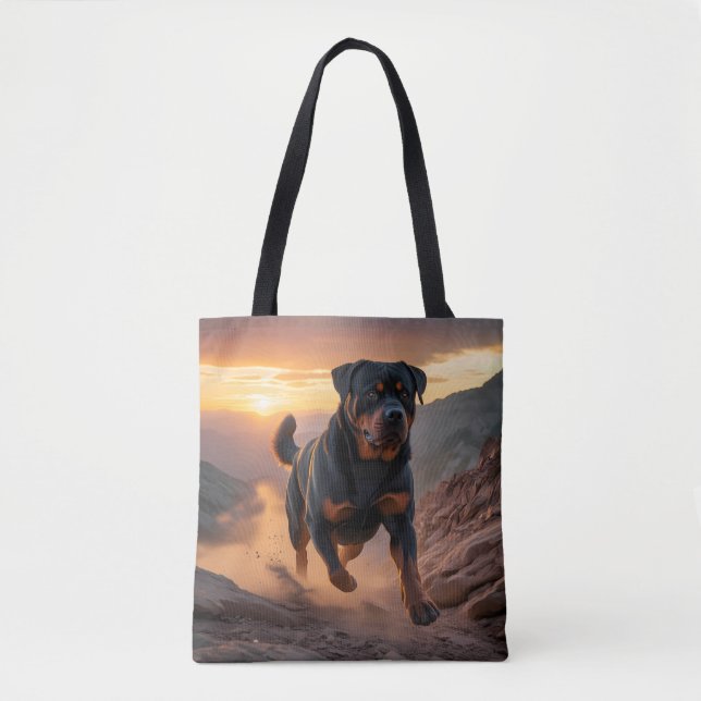 Rottweiler Elegant Tote Bag (Front)