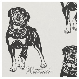 rottweiler fabric