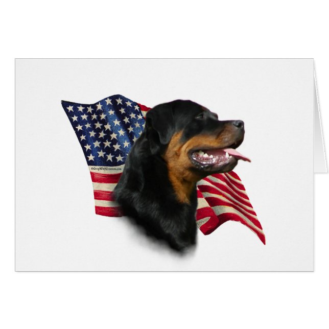 Rottweiler Flag (Front Horizontal)