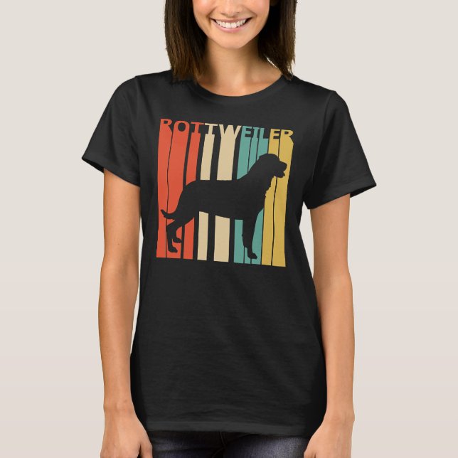 Rottweiler  For Dog Dad Or Dog Mum T-Shirt (Front)