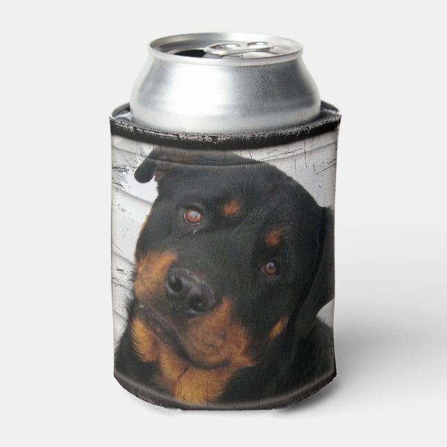 rottweiler-framed.png can cooler (Can Front)