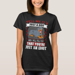 Rottweiler Fun Dog For Women Men Kids T-Shirt