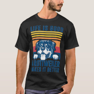 Rottweiler Gifts For Men Women Rottweiler Mum Dad T-Shirt