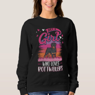 Rottweiler Girl Rotti Rottweiler Sweatshirt