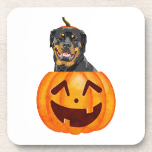 Rottweiler Halloween    Coaster