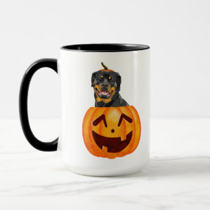 Rottweiler Halloween Coffee Mug