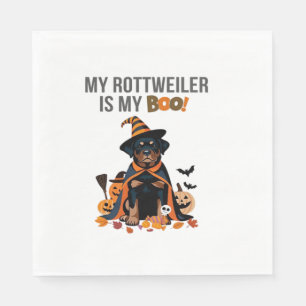 Rottweiler Halloween Costume  My Rottweiler is My  Napkin