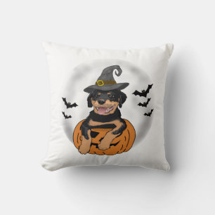 ROTTWEILER HALLOWEEN GIFTS CUSHION