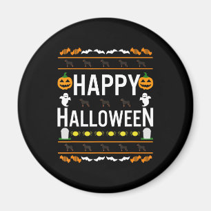 Rottweiler Halloween Lazy Ugly Costume Dog T-Shirt Magnet