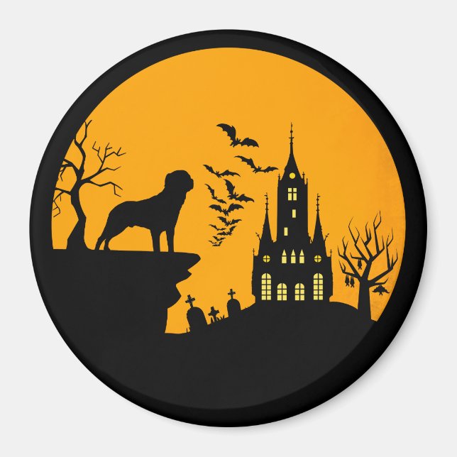 Rottweiler Halloween      Magnet (Front)