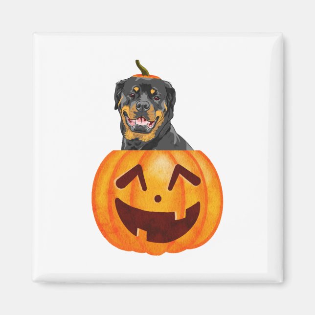 Rottweiler Halloween    Magnet (Front)