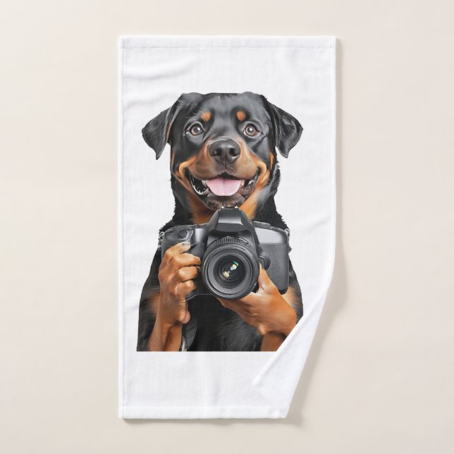 Rottweiler   hand towel (Hand Towel)