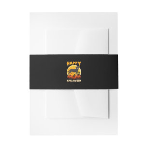 rottweiler happy halloween dog scary moon costumes invitation belly band