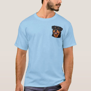 Rottweiler Head Portrait T-Shirt