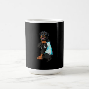 Rottweiler I Love Mum Tattoo Coffee Mug