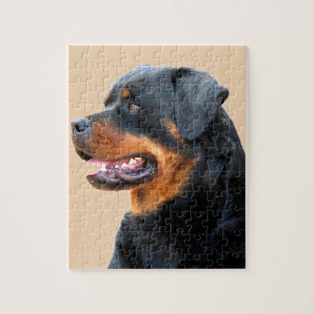 Rottweiler Jigsaw Puzzle (Vertical)