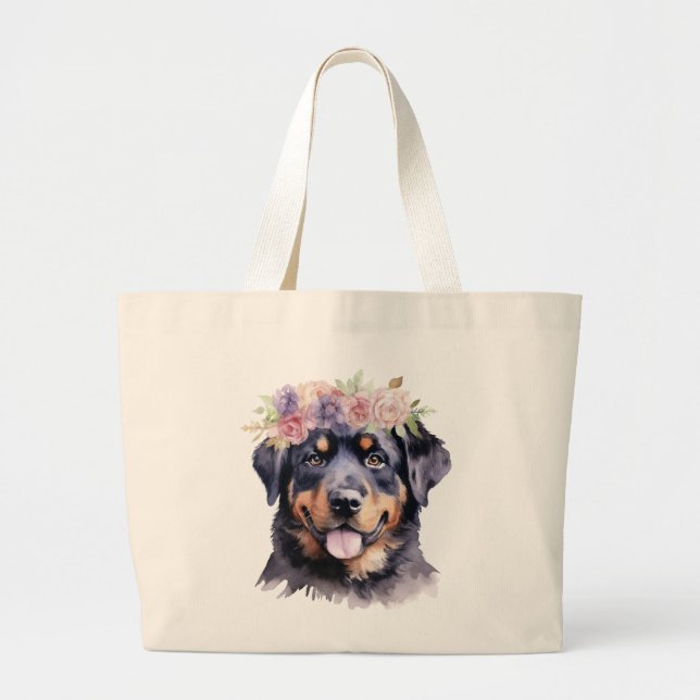 Rottweiler Jumbo Tote (Front)