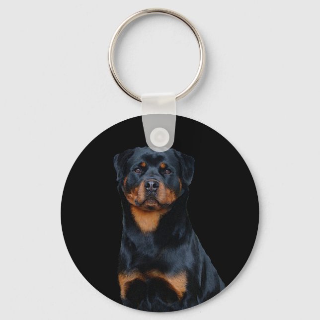 Rottweiler  key ring (Front)