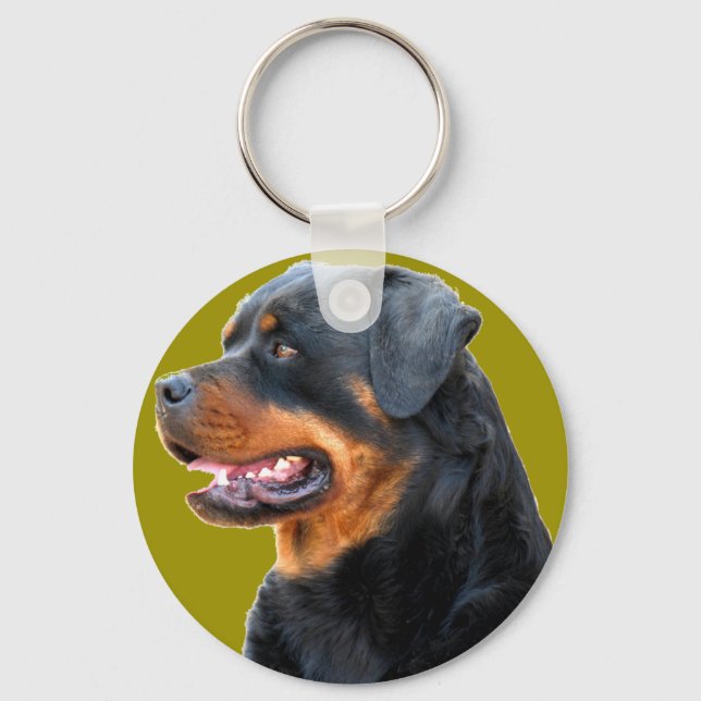 Rottweiler Key Ring (Front)