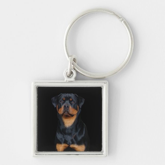 Rottweiler  key ring (Front)