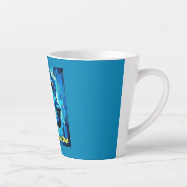 Rottweiler Latte Mug (Right)