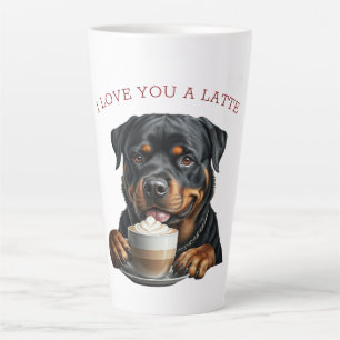Rottweiler Latte Mug