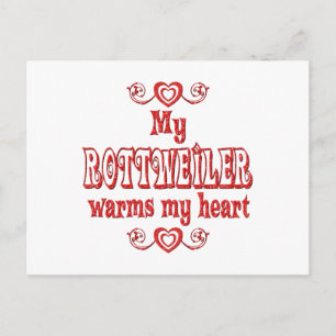 ROTTWEILER Love Postcard