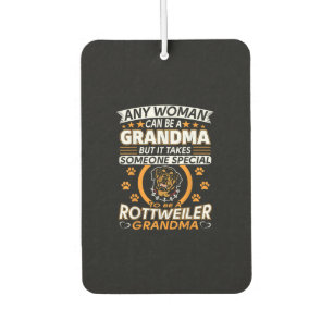 rottweiler lover grandma best gift idea rottweiler car air freshener