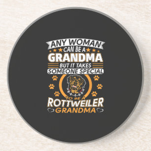 rottweiler lover grandma best gift idea rottweiler coaster